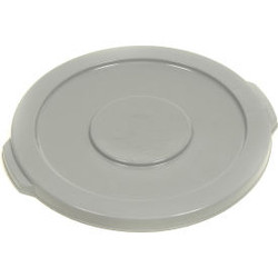Global Industrial Plastic Trash Can Lid - 10 Gallon Gray
