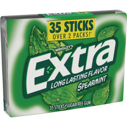 Extra Spearmint Chewing Gum (35-Piece) WMW27611 Pack of 6