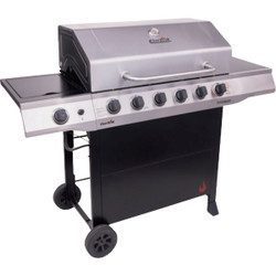 Char-Broil 6 Br Gas Grill & Griddle 463228622