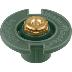 Orbit Flush Head Sprinkler with 15 Ft. Half Pattern Brass Nozzle 54025