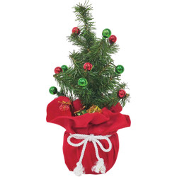 Youngcraft 16 In. Green Pine Tabletop Christmas Tree PT16-28