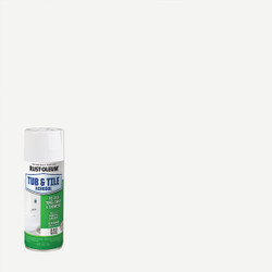 Rust-Oleum 12 Oz. Tub and Tile Aerosol Gloss White Spray Paint 280882