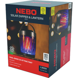 Nebo Solar 1300V Lantern Style Insect Zapper NEB-ZAP-0003