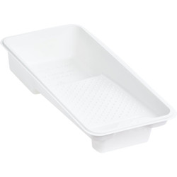Linzer 4 In. White Plastic Mini Roller Paint Tray RM 100 0400