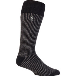 Heat Holders Chris Men's 7 to 12 Black Boot Sock MH1013BLK