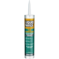 Liquid Nails Advanced 9 Oz. Tub Surround & Shower Wall Adhesive LN-1015