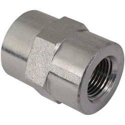 Apache 3/8 In. Female Pipe x 3/8 In. Female Pipe Hydraulic Hose Adapter 39035408