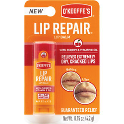 O'Keeffe's Cherry Lip Repair, 0.15 Oz. 109327