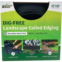 Master Mark 25' Blk Nodig Cld Edging 41225