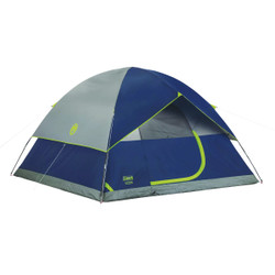 Coleman Sundome 6-Person Dome Tent, Navy & Gray 2000036889