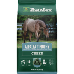 Standlee Premium Western Forage 40 Lb. Alfalfa & Timothy Cubes 1580-40101-0-0