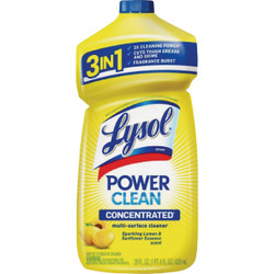 Lysol 28 Oz. Lemon Power Clean Multi-Surface Cleaner 1920082513