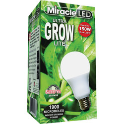 Miracle LED 12w A19led Ult Grow Bulb 605038