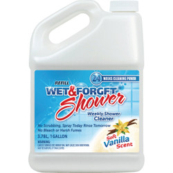 Wet & Forget 1 Gal. Soft Vanilla Scent Weekly Shower Refill 801128