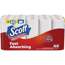Scott Choose-A-Sheet Paper Towels (15-Mega Rolls) 36371 Pack of 2