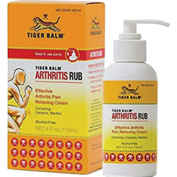 Tiger Balm 4 Oz. Arthritis Rub Pain Reliever T-42204