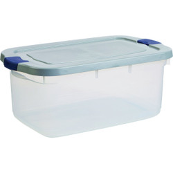 Rubbermaid Roughneck 50 Qt./47.3L Clear Storage Tote RMRC050000