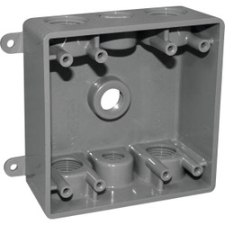 Southwire 1/2-3/4 7hle 2g Gry Box P2GB-77550-UPC