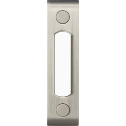 Heath Zenith Satin Nickel Metal Lighted Doorbell Button 18000217