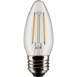 Satco 2pk 3w Led Med Bulb S21832