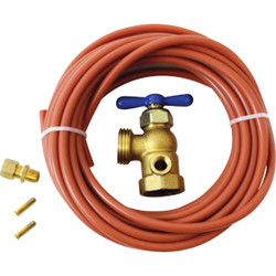 Dial Water Hook-Up Kit with 25 Ft. Poly Tubing (Bagged) 44726