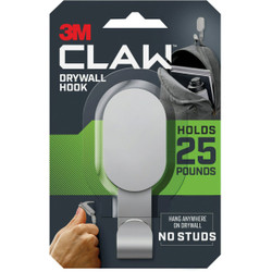 3M Claw 25 Lb. Silver Drywall Hook 3DH25SLV-1ES