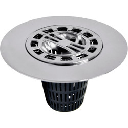 Danco Chrome Hair Catcher For Shower Drain 9D00010529