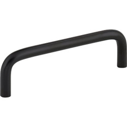 Elements Torino 4-5/16 In. Overall Length Matte Black Cabinet Wire Pull