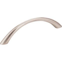 Elements Capri 4-1/2 In. Overall Length Satin Nickel Arched Cabinet Pull 4690SN