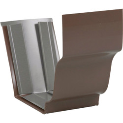 Amerimax 4 In. Galvanized Brown K-Style Gutter Slip Joint Connector