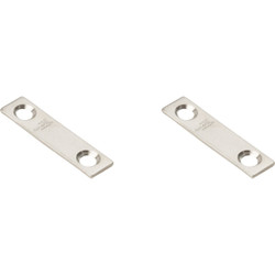 National 2 In. x 1/2 In. Stainless Steel Mending Brace N348-359