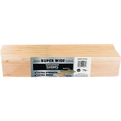 Nelson Wood Shims 12 In. L. Super Wide Shims (12-Count) SS12/12/24/36 Pack of 24
