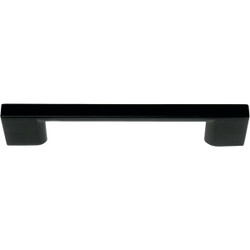Laurey Contempo 3-3/4 In. Center-To-Center Matte Black Cabinet Drawer Pull