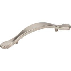 Elements Gatsby 5-1/4 In. Overall Length Satin Nickel Cabinet Pull 3108SN