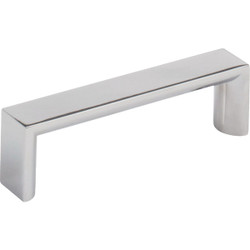 Elements Walker 4 In. Overall Length Polished Chrome Cabinet Pull 827-96PC