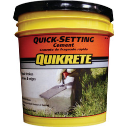 Quikrete 20 Lb. Commercial Grade Quick Setting Cement Repair 124020