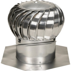 Air Vent 14 In. Aluminum Internally Braced Wind Turbine Attic Vent