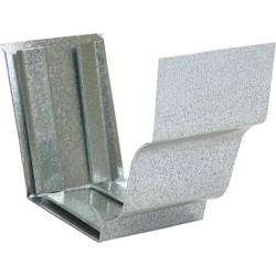 Amerimax 4 In. Galvanized K-Style Gutter Slip Joint Connector 15209