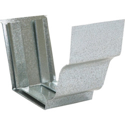 Amerimax 4 In. Galvanized K-Style Gutter Slip Joint Connector