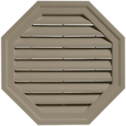 Ply Gem 18" Octagon Clay Gable Attic Vent OCTGV18 PC