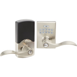 Steel Pro Electronic Leverset, Brushed Nickel GA8X2LC2D0AA