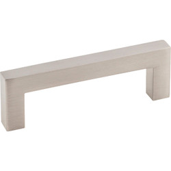 KasaWare 3-3/8 In. Overall Length Satin Nickel Square Bar Pull (2-Pack)