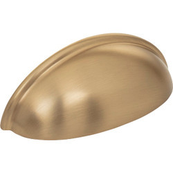 KasaWare 3-11/16 In. Overall Length Satin Bronze Cup Pull (2-Pack) K3833SBZ-2