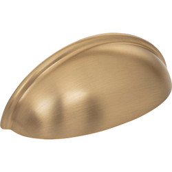 KasaWare 3-11/16 In. Overall Length Satin Bronze Cup Pull (6-Pack) K3833SBZ-6