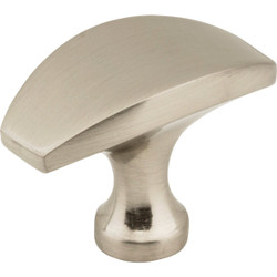 Elements Cosgrove 1-1/2 In. Length Satin Nickel Bar Knob