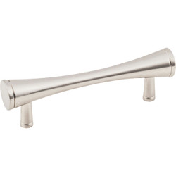 KasaWare 4 In. Overall Length Satin Nickel Fluted Bar Pull (2-Pack) K5123SN-2