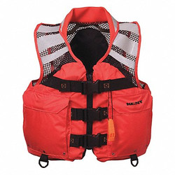 Kent Safety Life Jacket,Orange,Nylon,M 151000-200-030-24