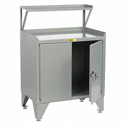 Little Giant Cabinet,51.5"x36"x24",Gray,NonMbl  RS-2D-2436-LL