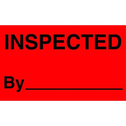 Tapecase Instructional Label,Inspection,PK50 16V003