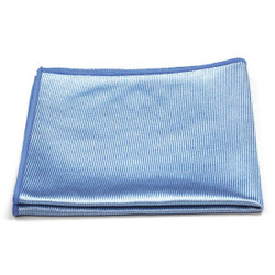 R & R Textile Mcrfbr Glass Cleaning Cloth,16"x16",PK12 Z73040